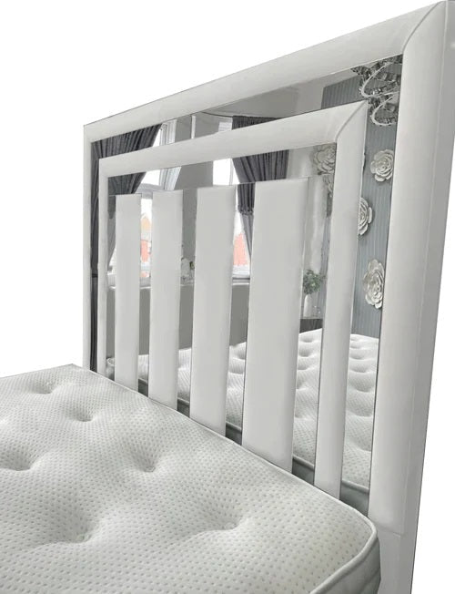 Kaitlyn Mirrored Upholstered Bed Frame