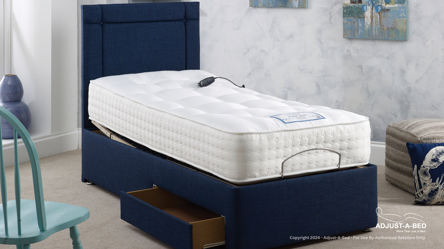 Pure 2000 Adjustable Bed with Mattress – Superior