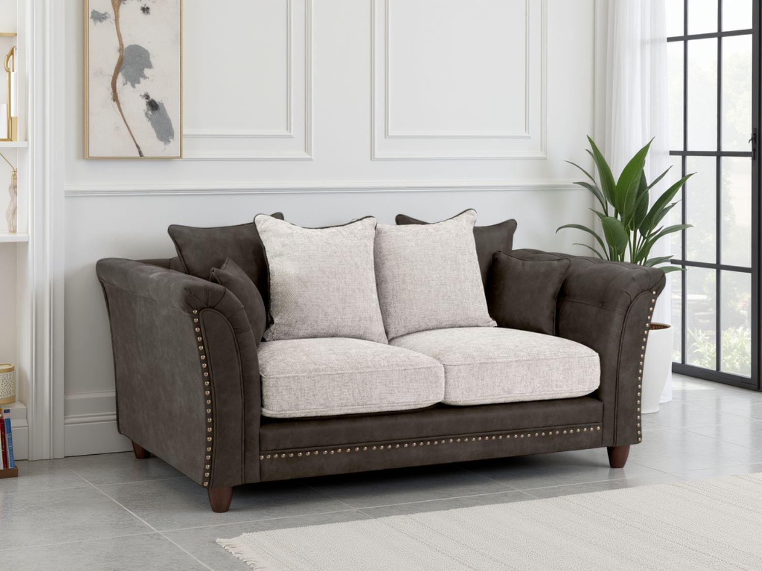 Bella Sofa Grey 2 Seater