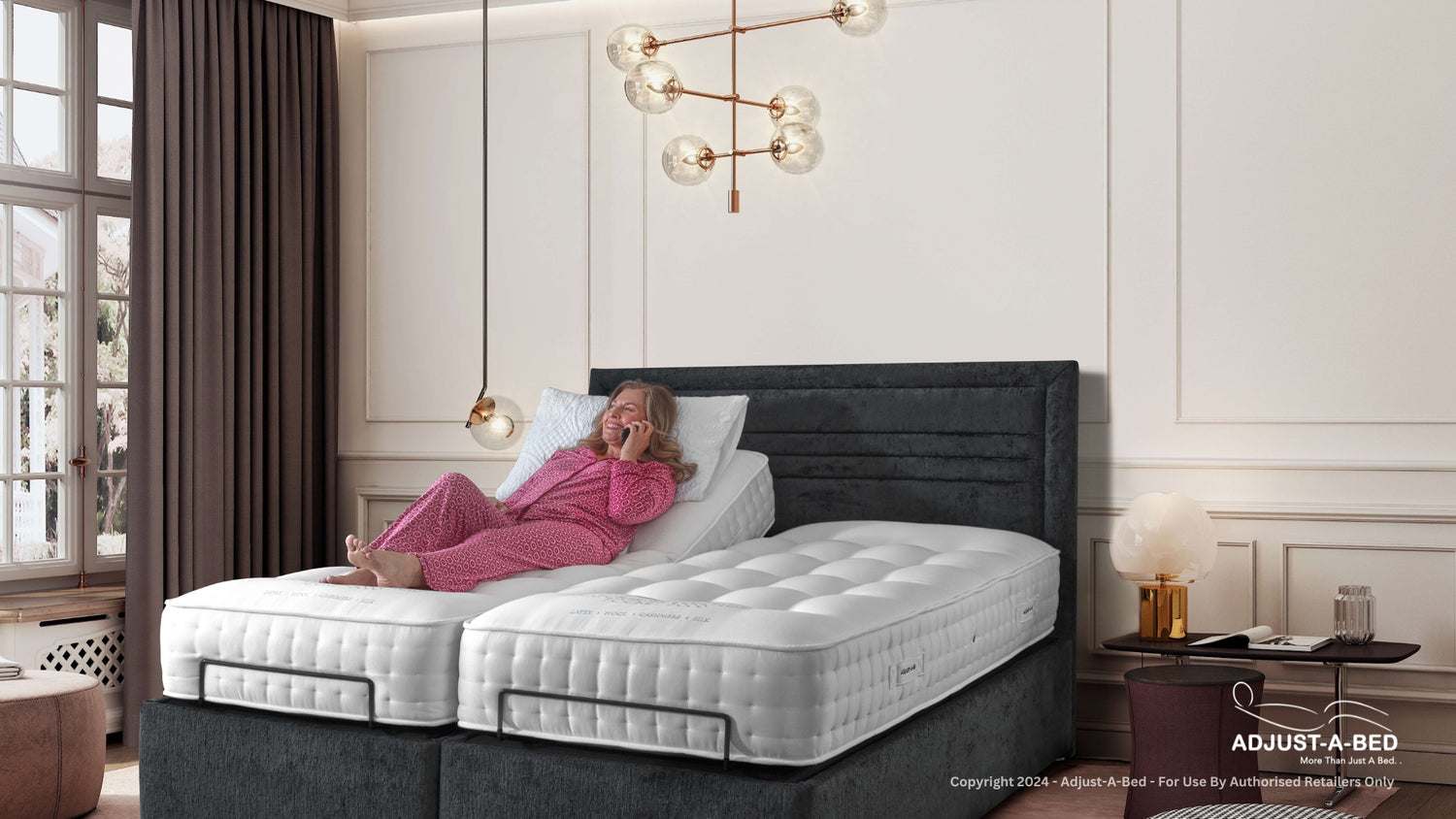 Natural 5000 Adjustable Bed with Mattress – 11" deep mattress