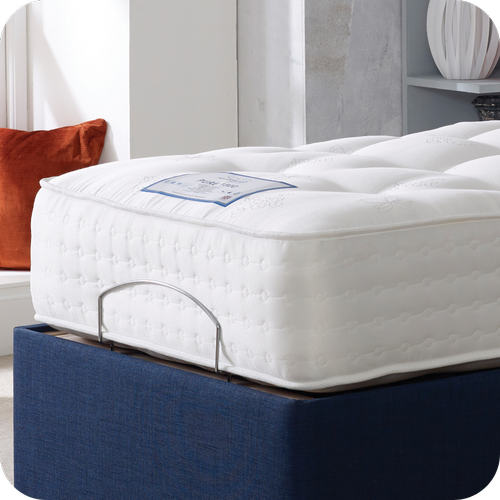 Pure 1500 Adjustable Bed with Mattress – Premium