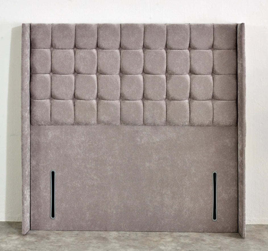 Winged Cubed Headboard