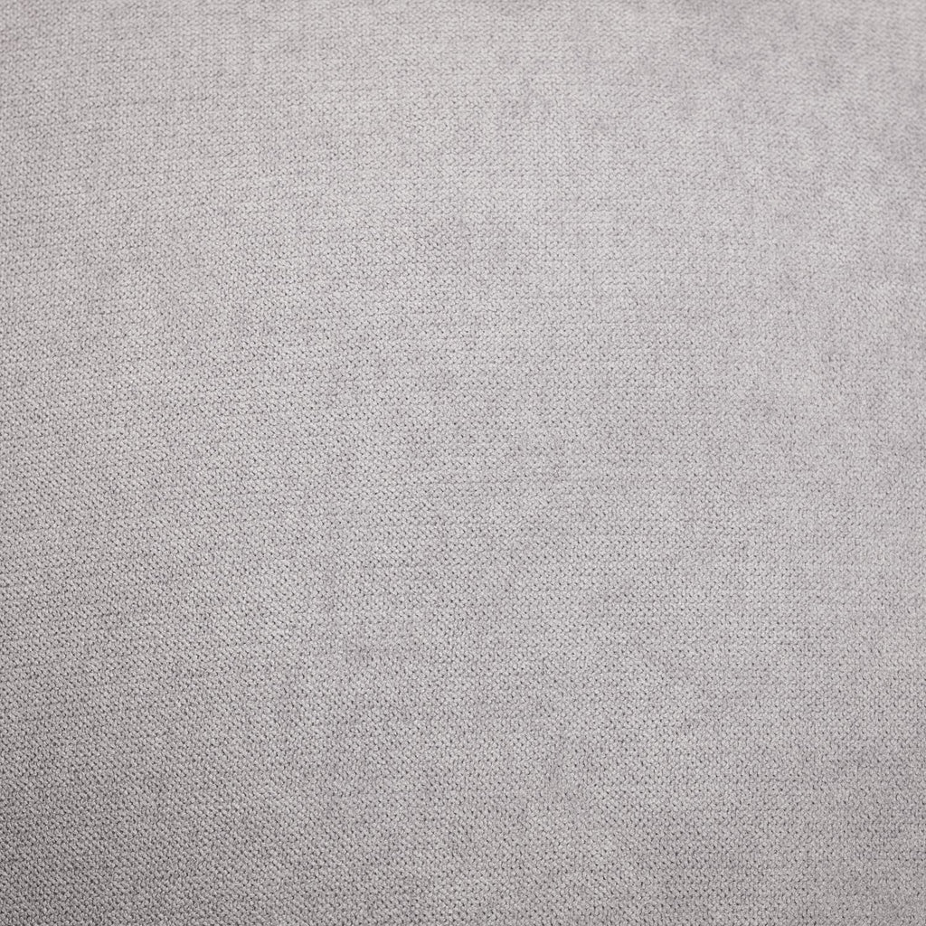 Grey Fabric Tufted 2 Seater Sofa Oak Legs