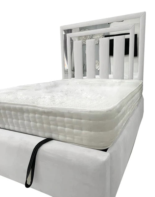 Kaitlyn Mirrored Upholstered Bed Frame