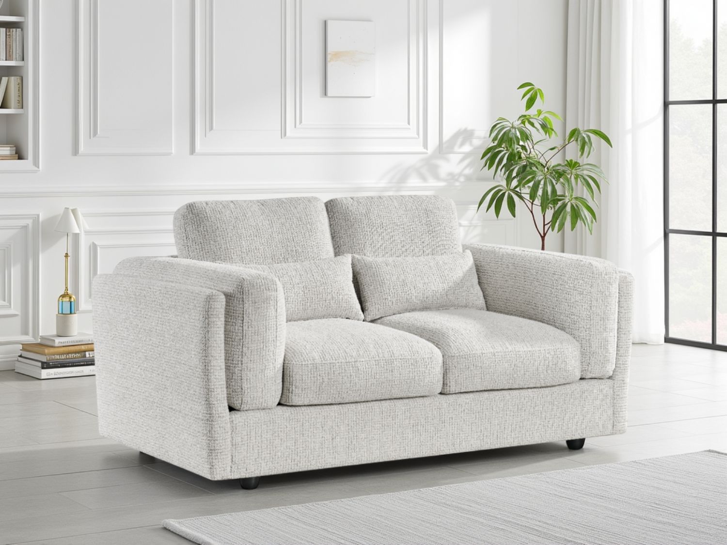 Bari Sofa Beige 2 Seater