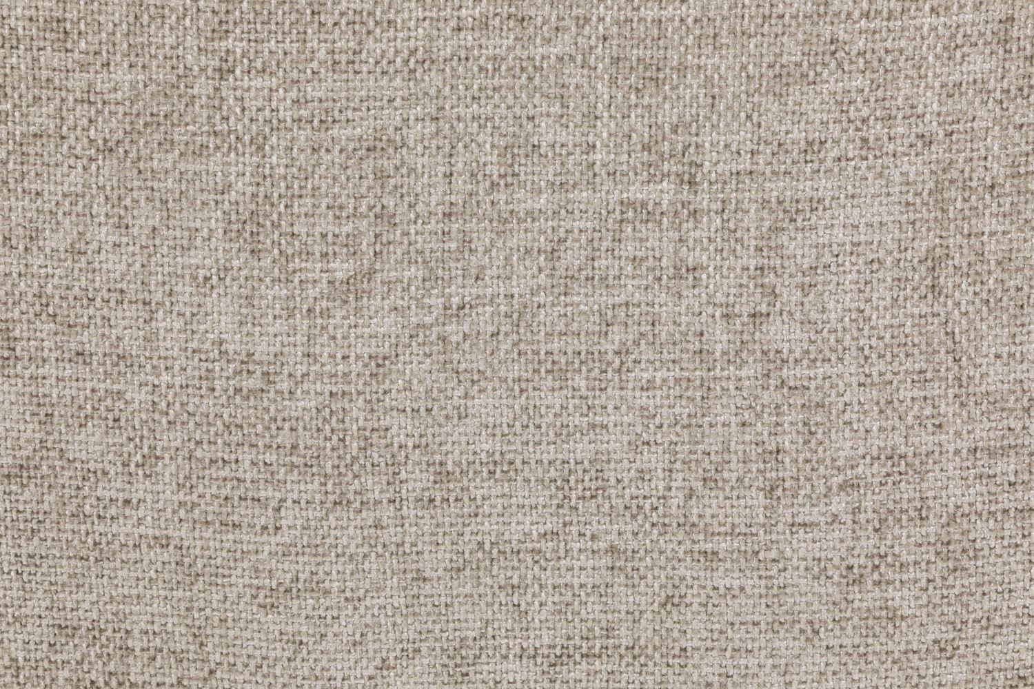 Stone Fabric 2 Seater Sofa Standard Back Dark Wooden Feet