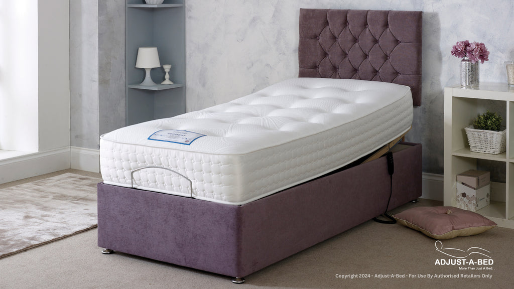 Derwent Adjustable Bed with Mattress – Optimum 1000