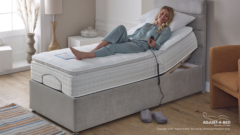 Gel-Flex  Pillow Top Adjustable Bed with Mattress – Optimum 1000