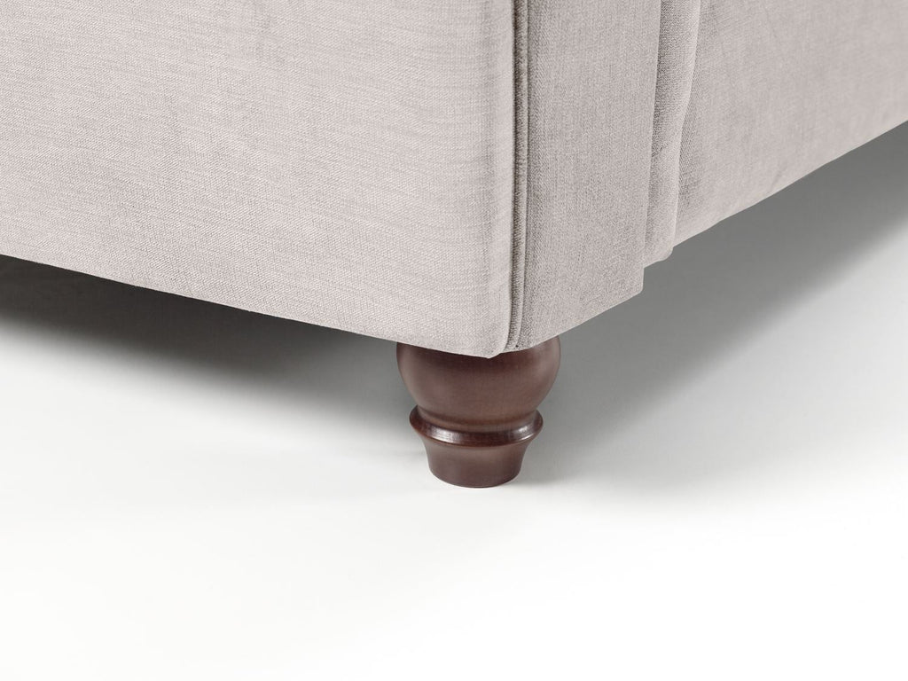 Windsor Fullback Sofa Stone Footstool