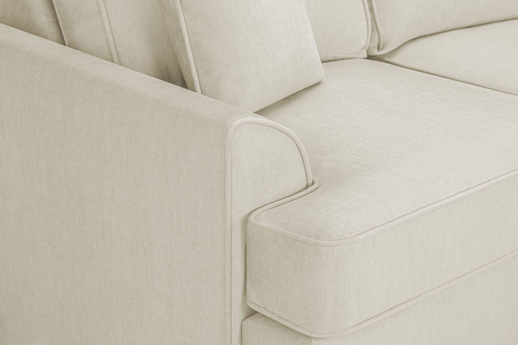 Beige Fabric Universal Standard BackCorner Sofa