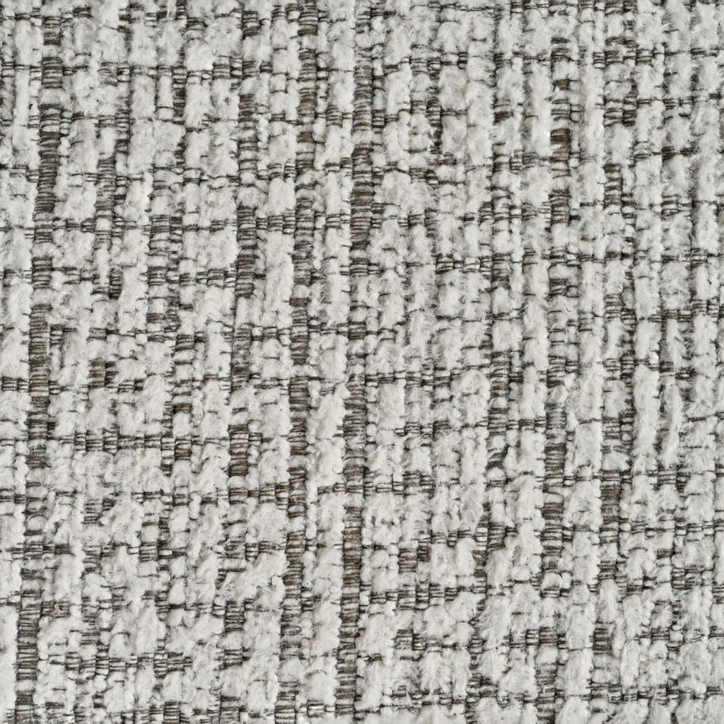 Grey Chenille Fabric Laid Back Armchair