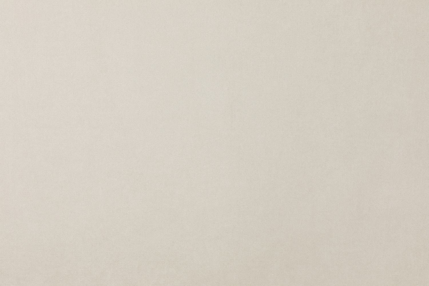 Beige Fabric U Shape Corner Sofa Black Feet