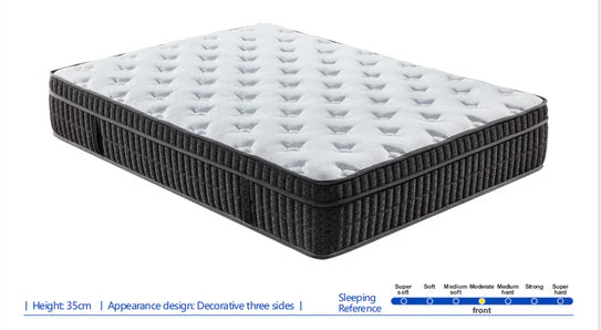 2000 Pocket Springs AWS D35 Cloud Mattress