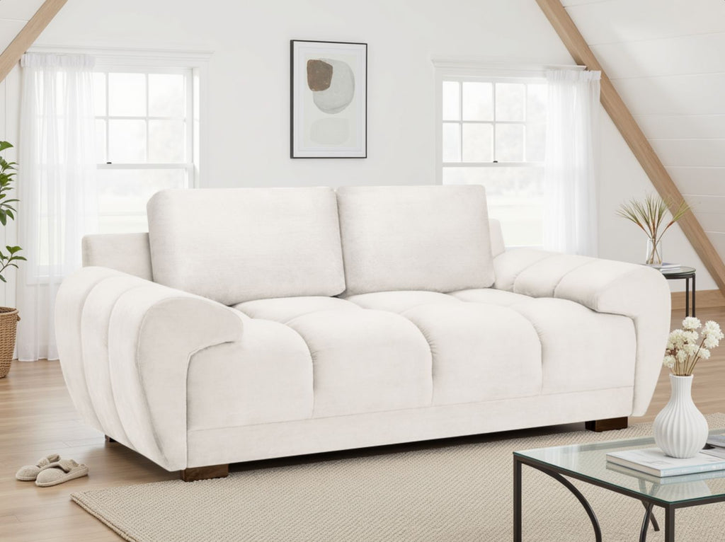 Azzuro Sofa Cream 2 Seater