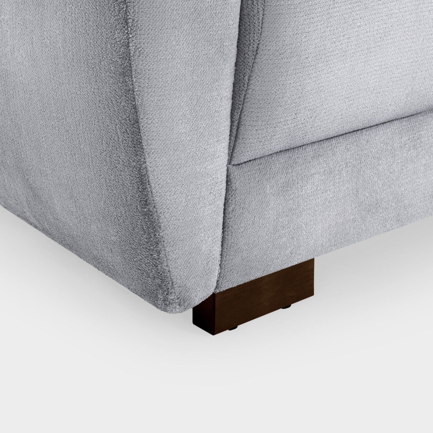 Grey Chenille Fabric 2 Seater Large Convertible Sofabed