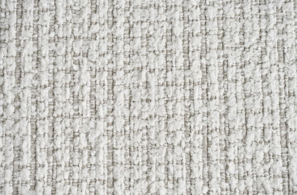 Beige Chenille Fabric 2 Seater Sofa with Chunky Arm Cushions