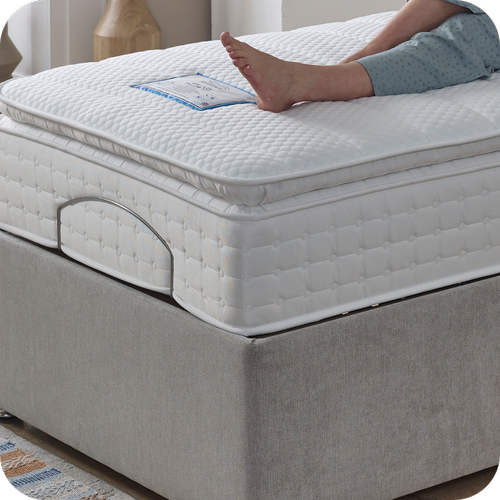 Gel-Flex  Pillow Top Adjustable Bed with Mattress – Optimum 1000