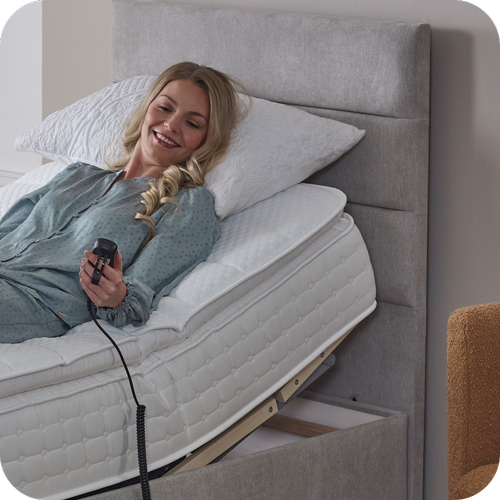 Gel-Flex  Pillow Top Adjustable Bed with Mattress – Optimum 1000