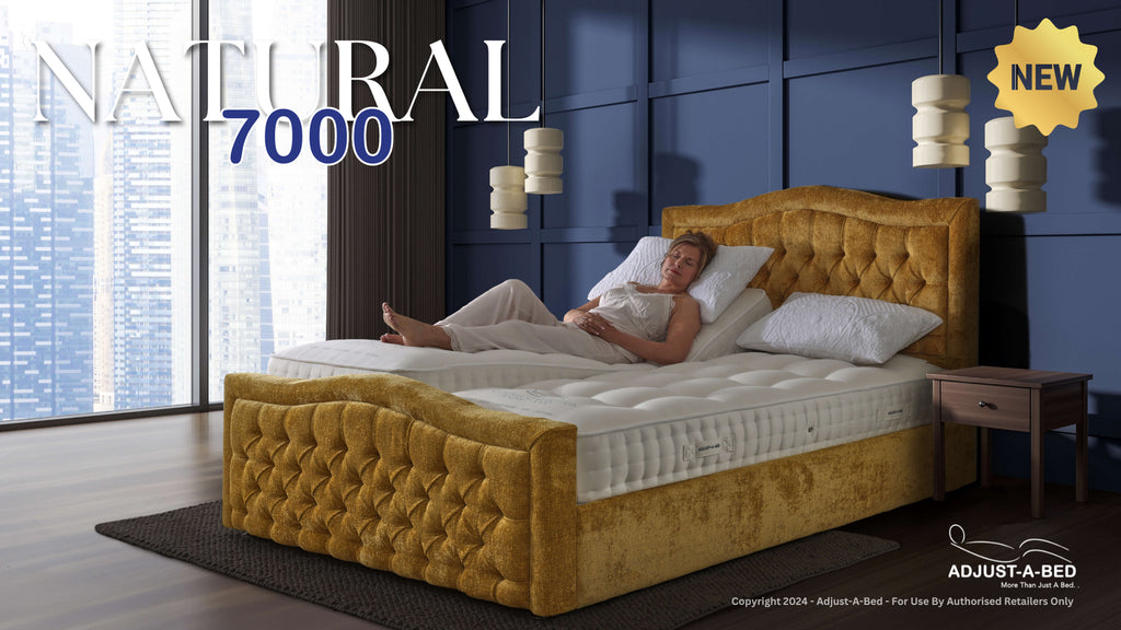 Natural 7000 Adjustable Bed with Mattress – 11" deep mattress