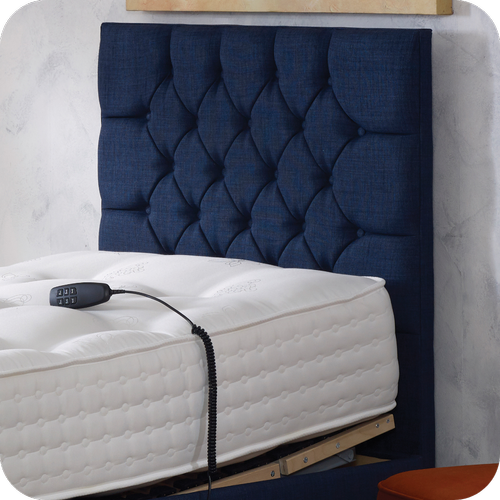 Pure 1500 Adjustable Bed with Mattress – Premium