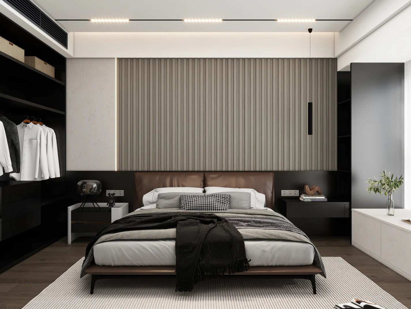 Light Grey Wall Panel
