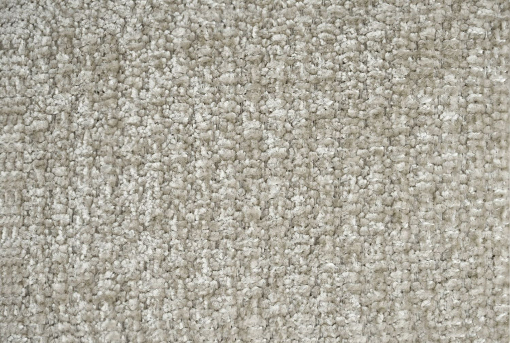 Beige Fabric Channel Tufted Design 2 Seater Sofa