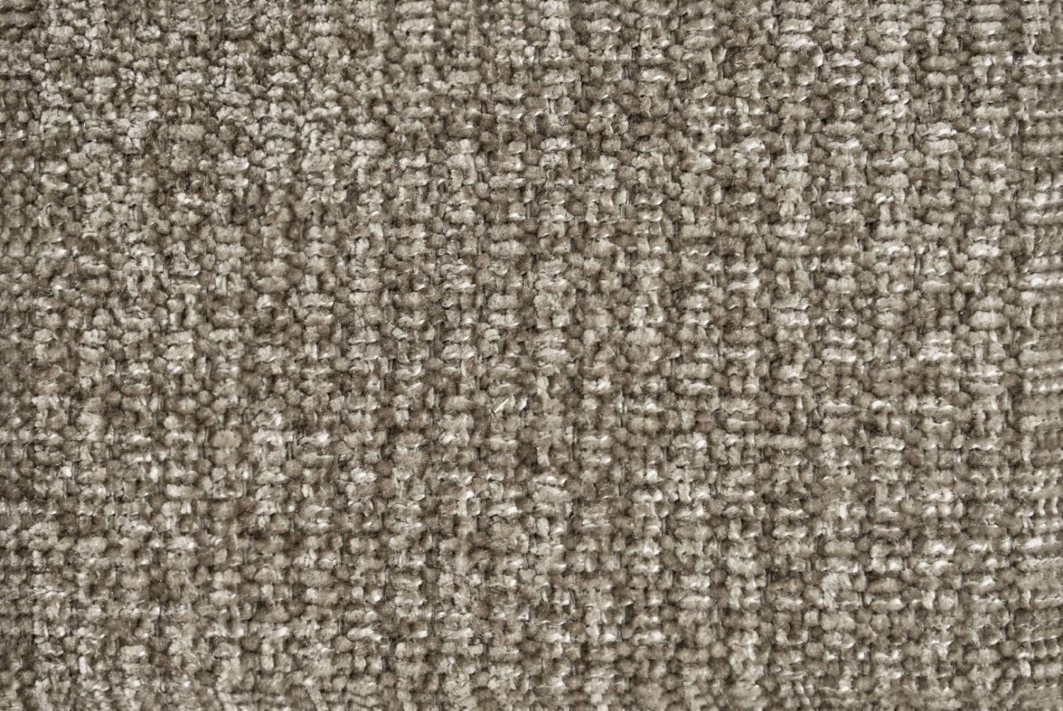 Mocha Fabric Channel Tufted Design 3 Seater Sofa