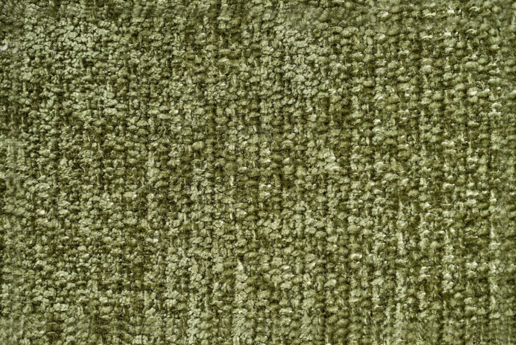 Olive Green Fabric Channel Tufted Design 2 Seater Sofa