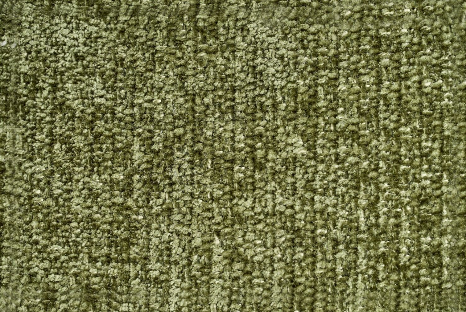 Olive Green Fabric Channel Tufted Design 2 Seater Sofa