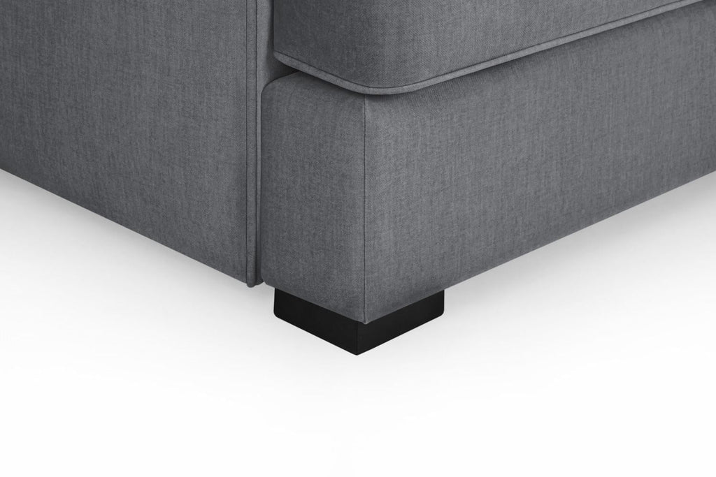 Grey Fabric Large Universal Corner Sofa