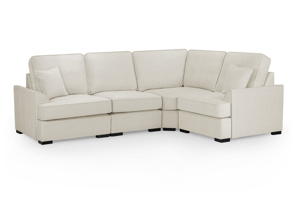 Beige Fabric Universal Standard BackCorner Sofa