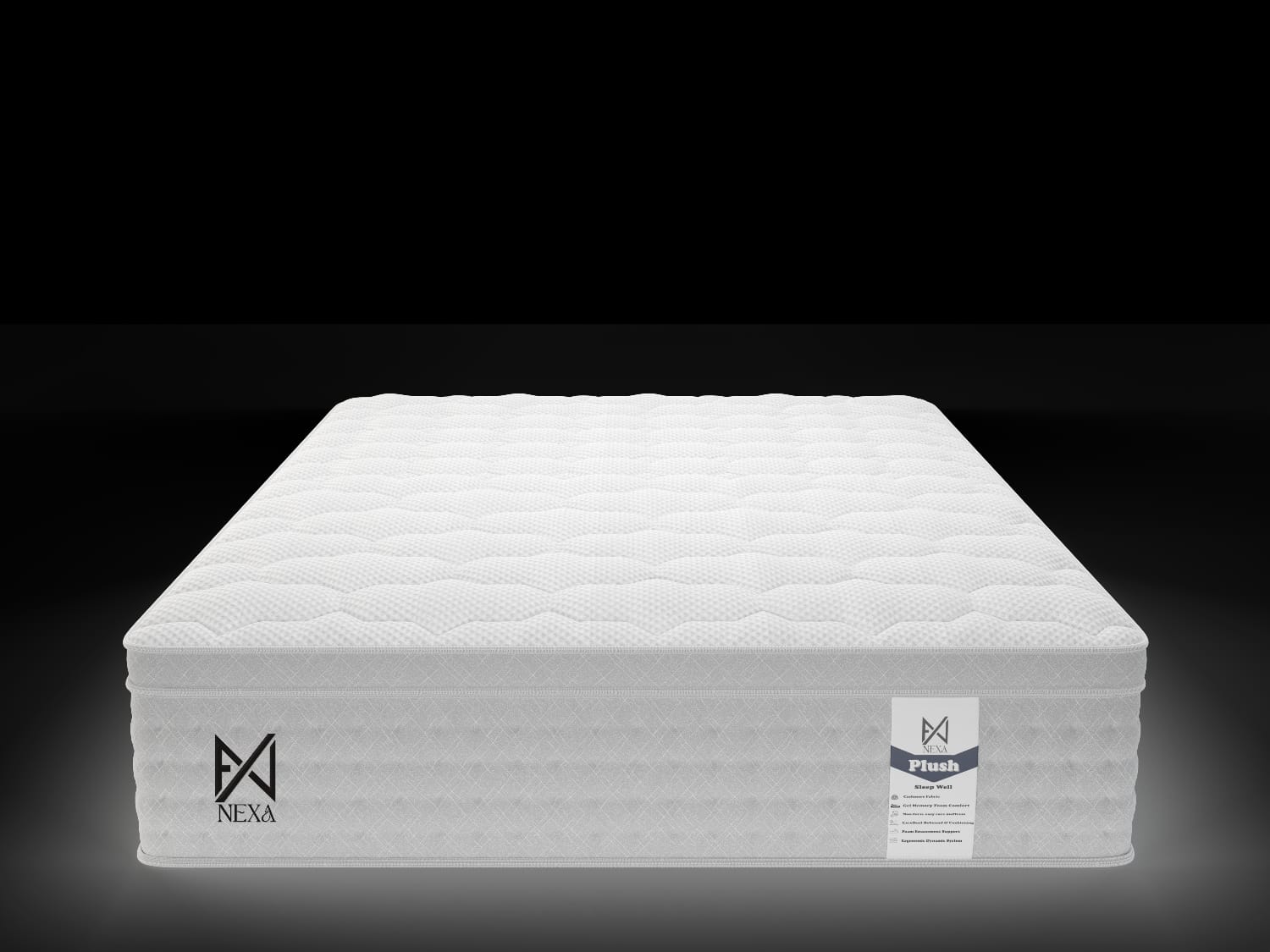 Plush Nexus 1000 Firm Pillow Top Pocket Mattress